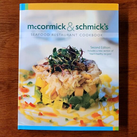 McCormick & Schmick's Seafood Restaurant Cookbook 2nd Edition with Disc - Picture 1 of 7